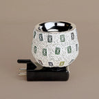 Electric Aroma Diffuser/Kapoor Dani| Multi Functional Night Lamp| Flower Design Round
