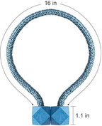 Magnetic Curtain Tiebacks || 1 Pieces Magnetic Curtain Clips Rope Curtain Holder |fastener-free magnetic attraction curtain strap
