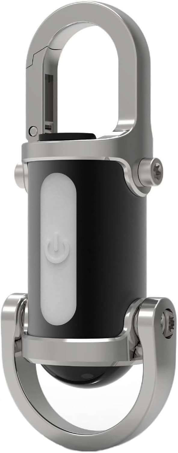 Mini Pocket Torch Rechargeable, 1200 Lumens Super Bright LED Flashlight, Small Torch Light, USB C Rechargeable Keychain Light, Portable Key Ring, Powerful COB Torchlight