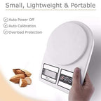 Digital Weighing Scale| Multipurpose Portable Electronic Kitchen Scale With LCD Display