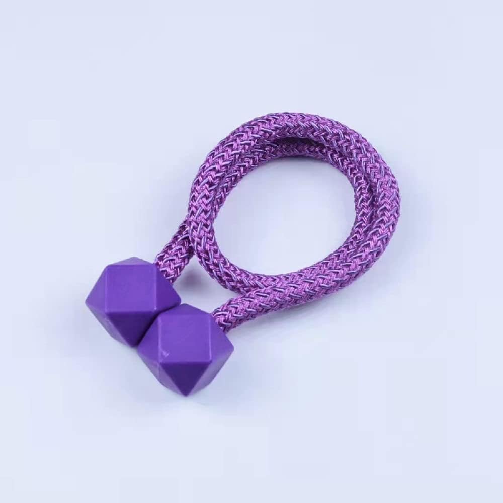 Magnetic Curtain Tiebacks || 1 Pieces Magnetic Curtain Clips Rope Curtain Holder |fastener-free magnetic attraction curtain strap