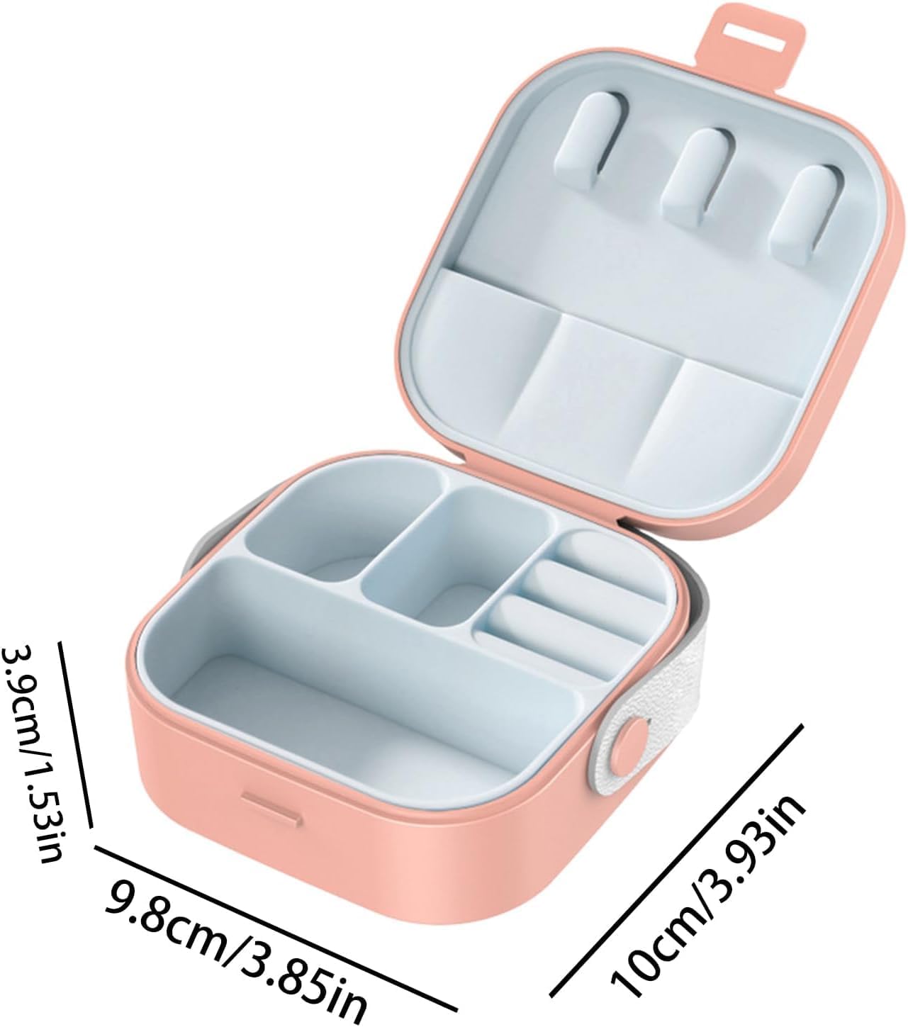 Mini Portable Travel Jewellery box For Women| Mini Case For Necklace, Earrings,Rings....