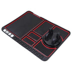 Anti-Slip Car Dashboard Rotatable Phone Mat Pad| Mobile Phone Holder| Washable