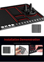 Anti-Slip Car Dashboard Rotatable Phone Mat Pad| Mobile Phone Holder| Washable