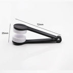 portable microfiber eyeglass cleaner| compact spectacle lens cleaning tool |Microfiber Portable Eyeglass Spectacles Sunglass Lens Cleaner Brush Clip Specs Cleaning Tool With Key Hole Microfiber Cloth Handle