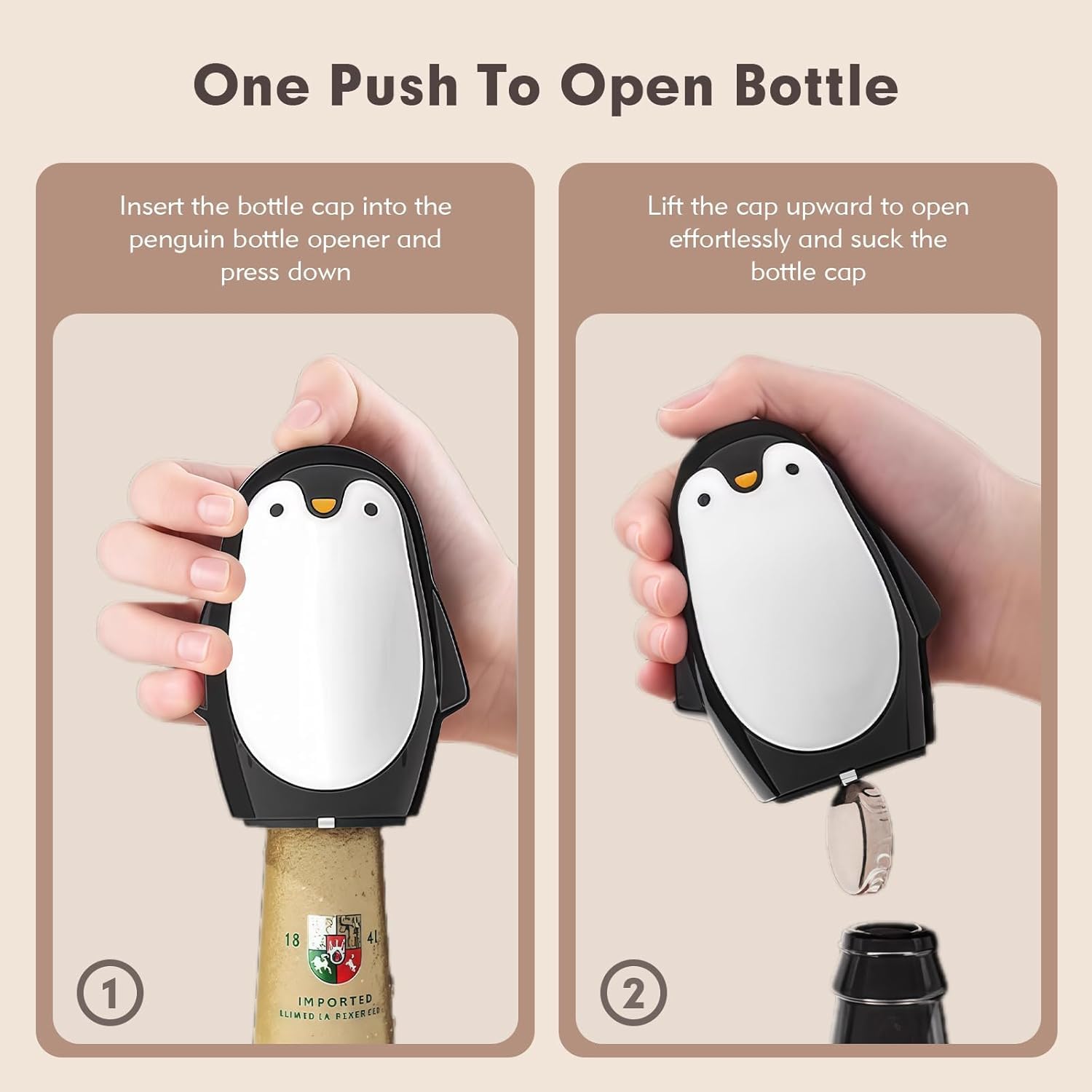 Beer Bottle Opener Quick Bar Gadgets Penguin Shaped for Party Camping Picnic|Collectibles | Breweriana, Beer | Openers