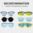 portable microfiber eyeglass cleaner| compact spectacle lens cleaning tool |Microfiber Portable Eyeglass Spectacles Sunglass Lens Cleaner Brush Clip Specs Cleaning Tool With Key Hole Microfiber Cloth Handle