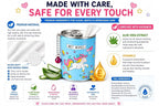 Mini Wet Wipes Can |Portable travelling Containers |Unicorn Design Wet Wipes Can