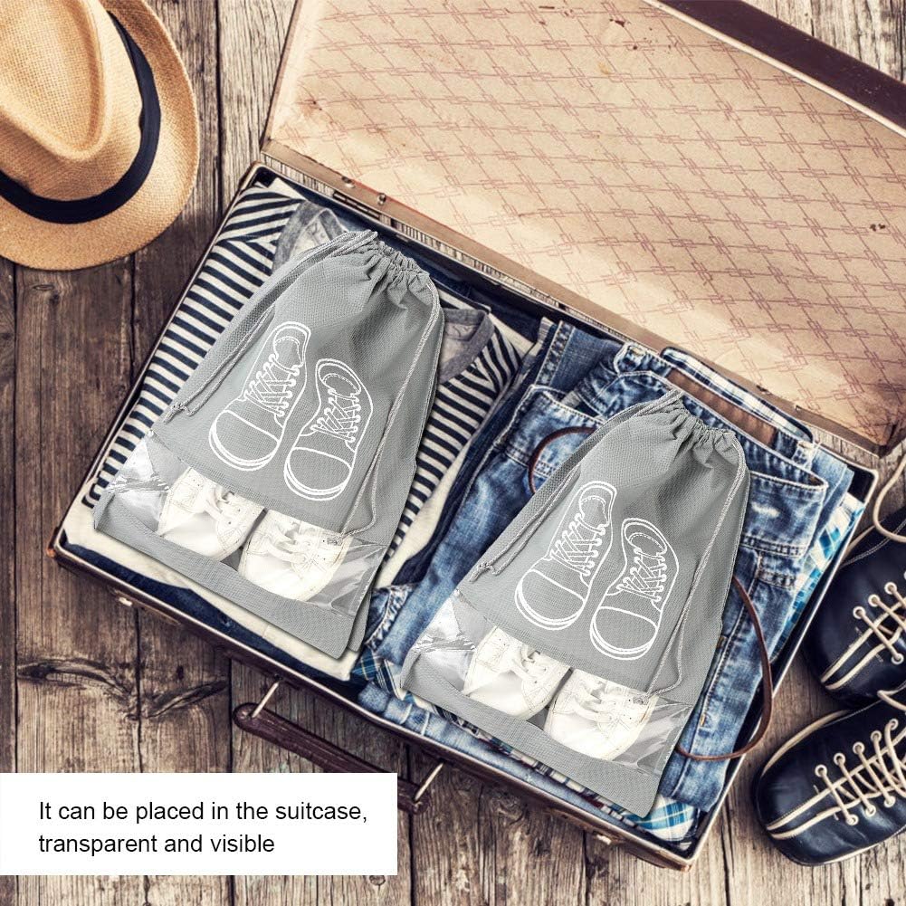 Travel Bag for Man & Women |Shoe Cover for Storage at Home Gym |Reusable Travelling Accessories Organizer Pouch Travel Essentials| Footwear Bags for Travelling