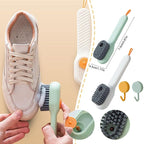 Multifunctional Cleaning Brush |Soft Fur Bristles with Liquid Adding Box |Cleaning, Bathroom, Kitchen, Soft Laundry Clothes