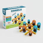 Gobble Board Game 3D Tic Tac Toe for Kids & Adults | Fun Strategy Family Game | Stack & Nest Pieces Game | Travel Friendly Educational Toy | Brain Development Game for Boys & Girls