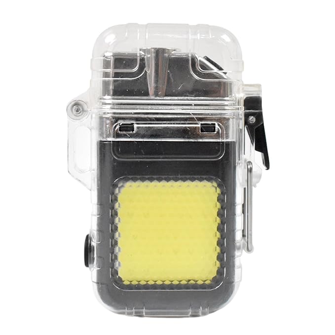 2 IN 1 Chargeable Electric Flameless Portable Lighter/Flashlight| 3 Modes Of COB Flashlight
