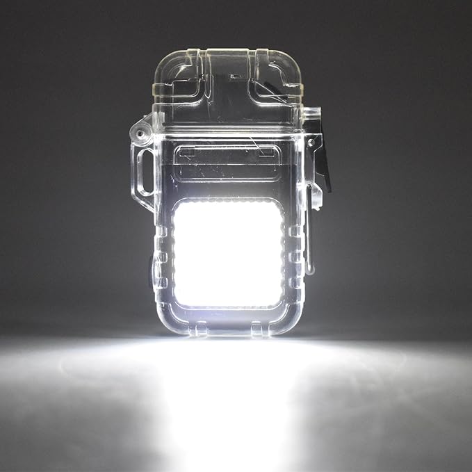 2 IN 1 Chargeable Electric Flameless Portable Lighter/Flashlight| 3 Modes Of COB Flashlight