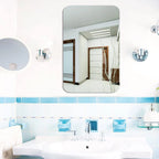 Self Adhesive Mirror Sticker For Wall, Bathroom, Bedroom & Living Room |40x30 Decorative Mirror |(Square)