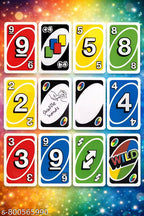 Uno Playing Cards Fun Game for Family Night, Travel Game & Gift Set |(7+ Years)|25 (Multicolor)
