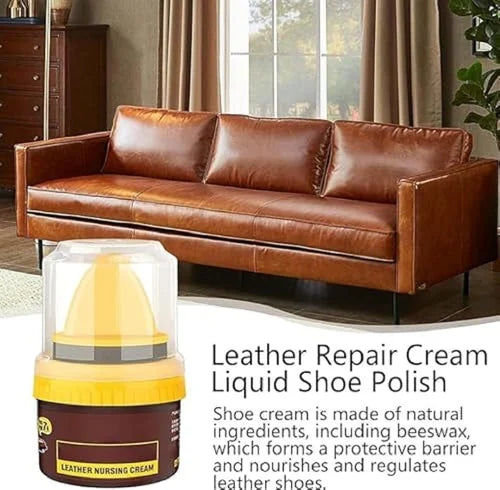 Leather Polish Cream Complementary Color Paste for Office Chair Wallet Boots brown | Leathercrafts | Leathercraft Tools |Crafts