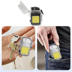 2 IN 1 Chargeable Electric Flameless Portable Lighter/Flashlight| 3 Modes Of COB Flashlight