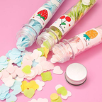 Travel Soft Paper Soap| Heart Design Tube Shaped Bottle|(Assorted/Random Colour)