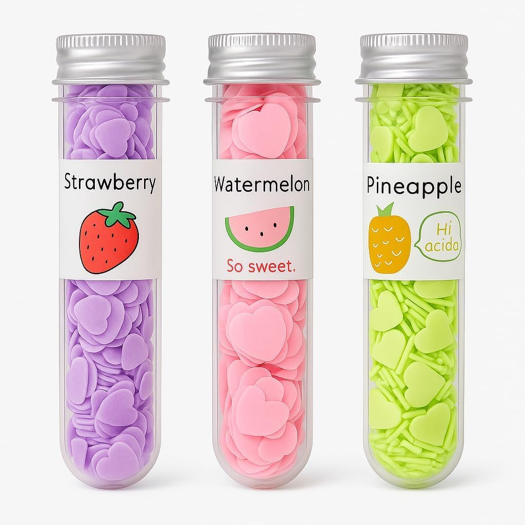 Travel Soft Paper Soap| Heart Design Tube Shaped Bottle|(Assorted/Random Colour)