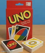 Uno Playing Cards Fun Game for Family Night, Travel Game & Gift Set |(7+ Years)|25 (Multicolor)