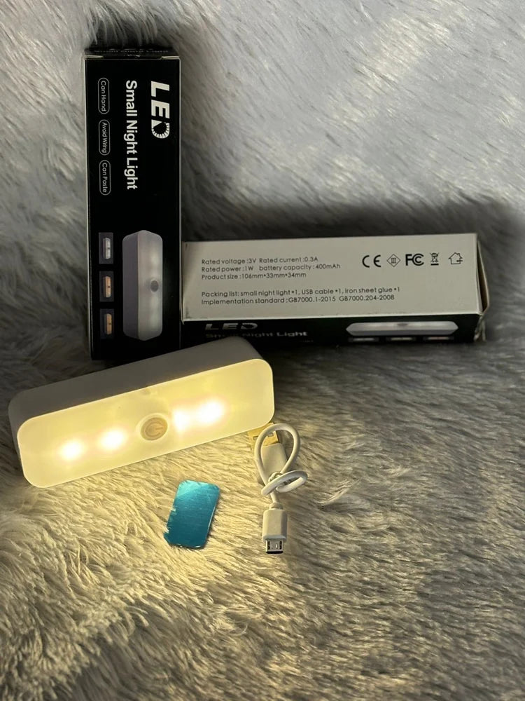 LED Desk Light, LED Night Light, Rechargeable Cabinet Light, Magnetic Stepless Dimming Night Light