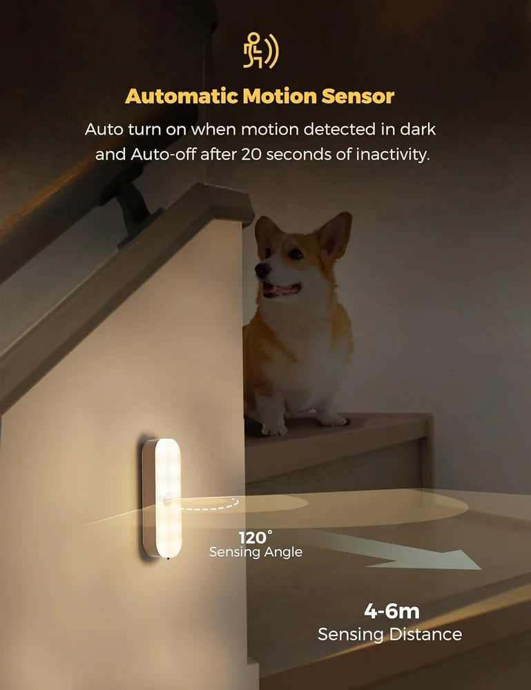 LED Desk Light, LED Night Light, Rechargeable Cabinet Light, Magnetic Stepless Dimming Night Light