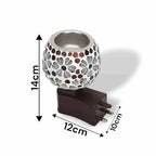 Electric Aroma Diffuser/Kapoor Dani| Multi Functional Night Lamp| Flower Design Round