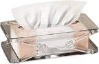 Adjustable Tissue Box With Spring Mechanism| Multipurpose Storage For Kitchen, Living Room, Bedroom....